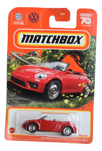 Matchbox Volkswagen Beetle Convertible 2019