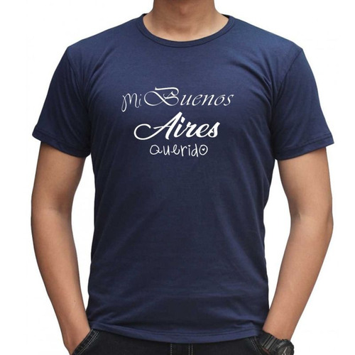 Remera De Hombre Mi Buenos Aires Querido Tango Musica M2