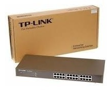 Switch Tp Link Tl Sf1024 24 Puertos 10/100 Mbps Rackeable