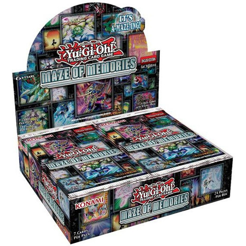 Yugioh! Maze Of Memories Booster Box [1st Edition