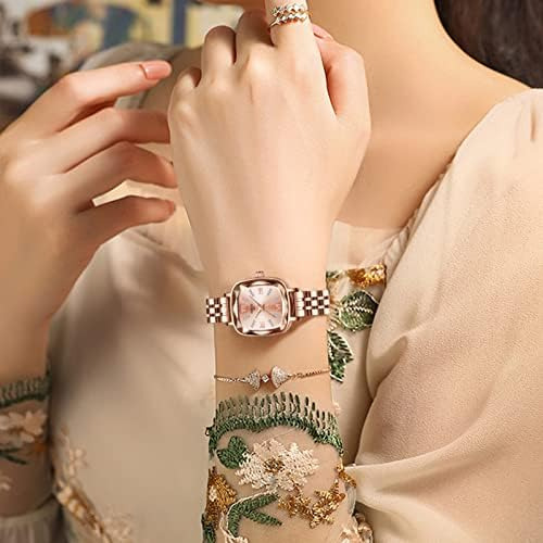Nibosi Relojes Para Mujer Reloj Analógico Cuadrado Con Esfer
