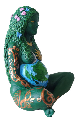 Estatua Gaia/gea 14cm 3dbauerstudio Full Color Full Color