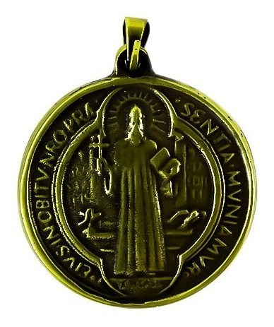 Imagem 4 de 6 de 10 Medalhas De São Bento De 1,6x1,6cm