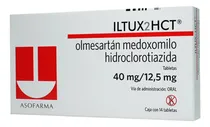 Comprar Iltux2hct Tabletas 40\u002F12,5 Mg, 14 Tabletas