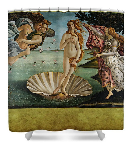 Cortina De Baño El Nacimiento De Venus - Botticelli