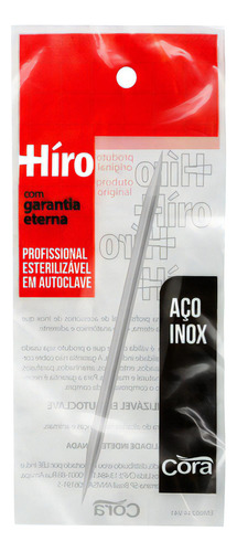 Cora Híro Inox Palito Manicure Ponta Dupla