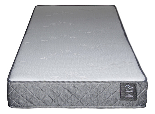 Colchon Articulado 190x90x18 Con Cubrecolchon Impermeable Color Blanco