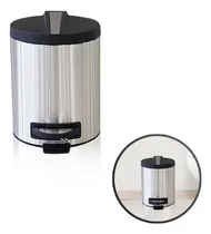 Comprar Tacho Con Pedal De 5 Litros De Acero Inoxidable Para Cocinas
