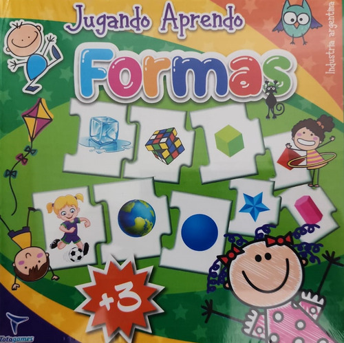 Juego De Mesa Formas Didactico Aprender Jugando