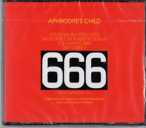 2 Cd Demis Roussos - Aphrodite's Child 666