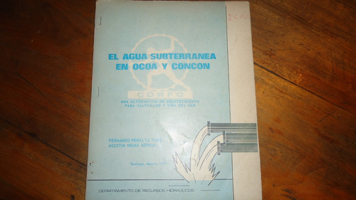 El Agua Subterranea En Ocoa Y Concon