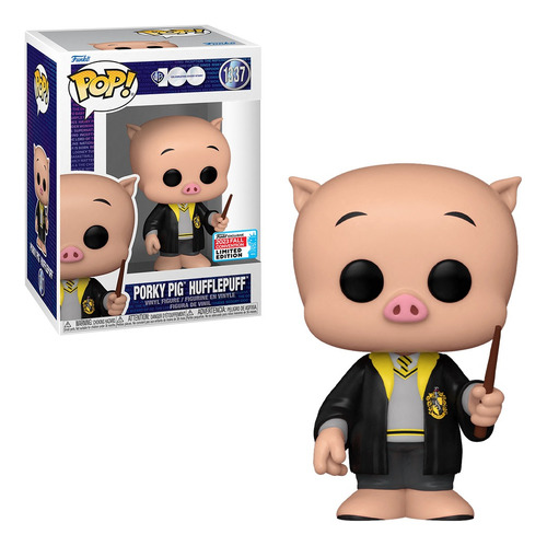 Funko Pop Looney Tunes Porky Pig Hufflepuff Nycc 2023