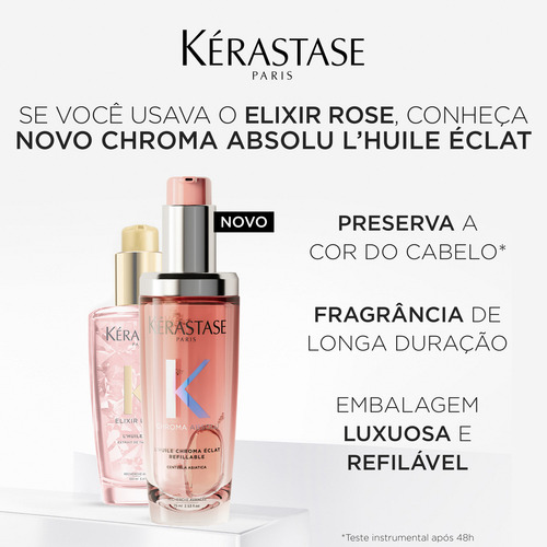 Óleo Capilar Chroma Absolu L'huile Éclat 75ml Kérastase