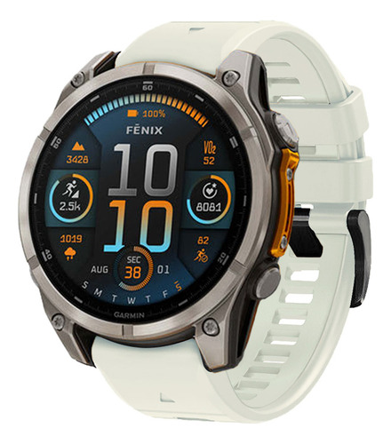 Correa De Silicona Para Garmin Fenix 8 E 7 7x 6 6x Pro