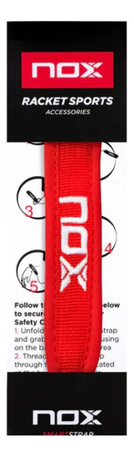 Cordón Nox Smartstrap Luxury Rojo Padel