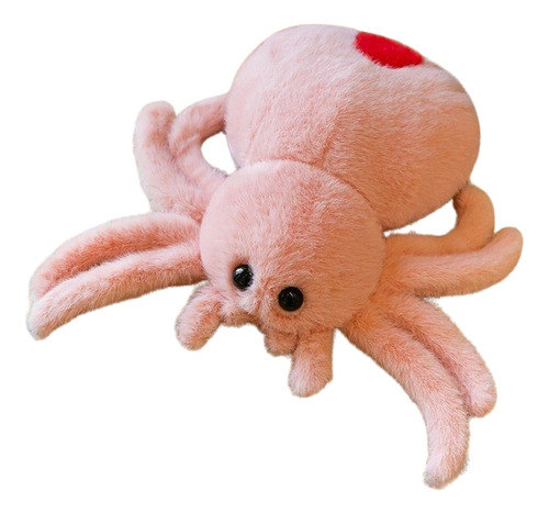 Peluche De Araña Rosa De Felpa Adorable Regalo Niño Niña