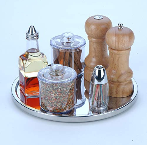 Organizador Giratorio De Acero Inoxidable Lazy Susan De Dia