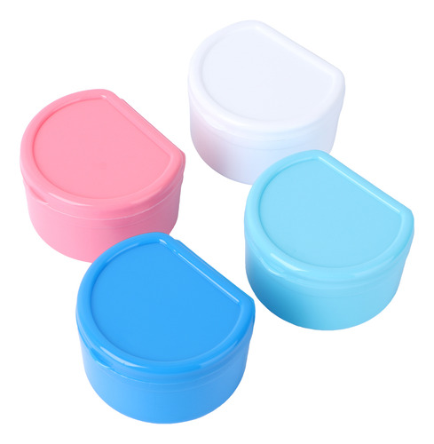 Estuche De Limpieza De Dientes Falsos Para Dentaduras Postiz