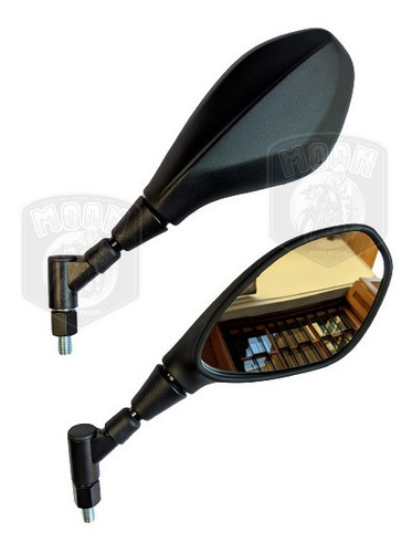 Imagem 2 de 9 de Retrovisor F800 Rosca Honda Giro 360 Gvs Original