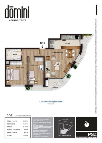 Imagen 2 de 9 de Venta Apartamento 2 Dormitorios En Cordón Cw168161