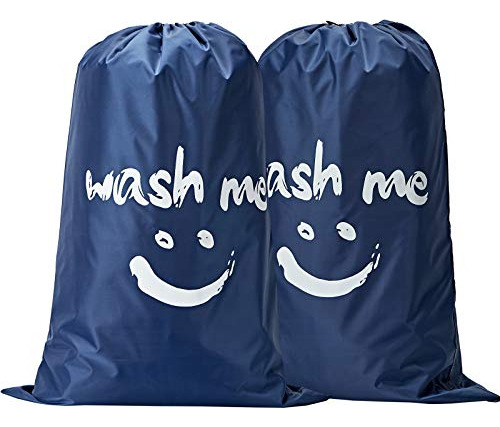 Wash Me Laundry Bag 2 Packs, 28x40 Inches Rips & Tears ...