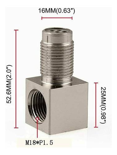 Adaptador De Sensor De Oxígeno O2 Para Coche Espaciador De