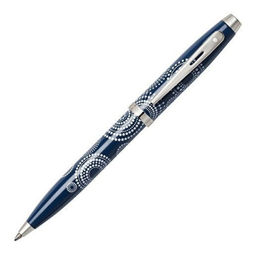 Bolígrafo - Gloss Blue Pattern Ballpoint Pen (9270-2)