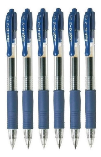 Pilot G2 05 - Pluma De Gel - Azul