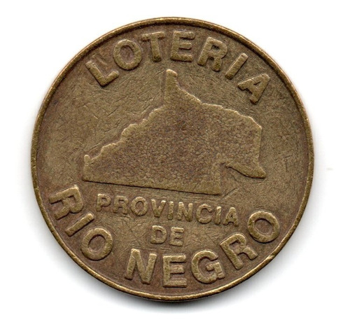 Ficha Token Loteria Provincia De Rio Negro
