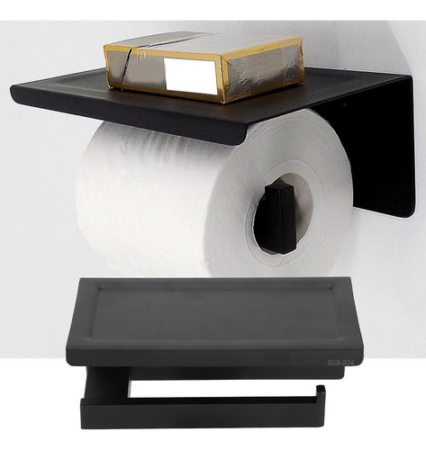 L Soporte De Papel Higiénico De Acero Inoxidable Para Papel