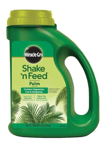 Miracle-gro Alimento Para Palmas Shake Nfeed