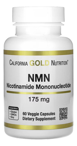 California Gold Nutrition Nmn 175mg 60caps Salud Celular Sfn