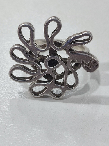 Anillo De Plata Diseñador Daniel Espinosa (Usado)