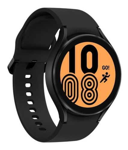 Imagen 2 de 5 de Samsung Galaxy Watch4 (Bluetooth) 1.4" caja 44mm de aluminio black, malla black de fluoroelastómero SM-R870