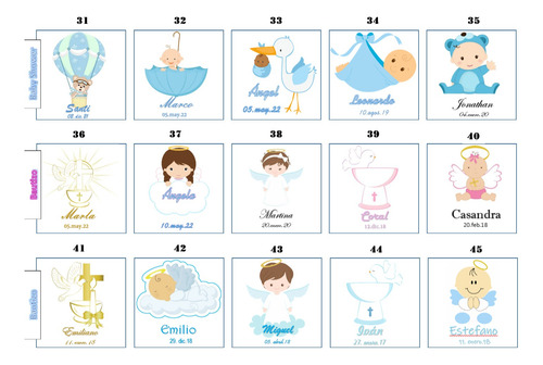 30 Velas Principito, Recuerdos, Cumpleaños, Bautizos