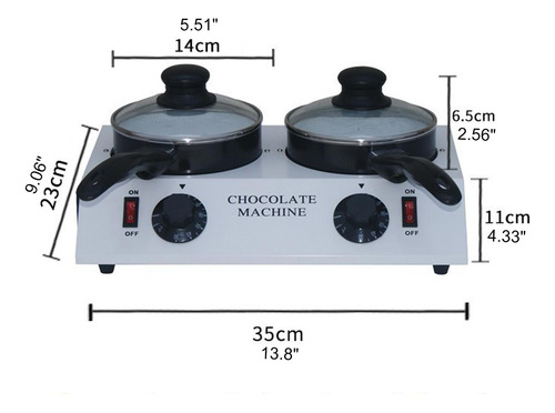 Olla Para Derretir Chocolate, Calentador De Chocolate, Olla