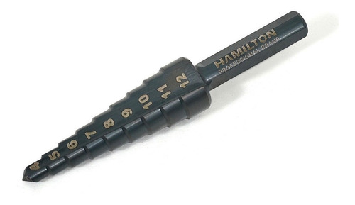 Mecha Escalonada Hamilton Esc412 4 A 12 Mm Acero M2 .ha