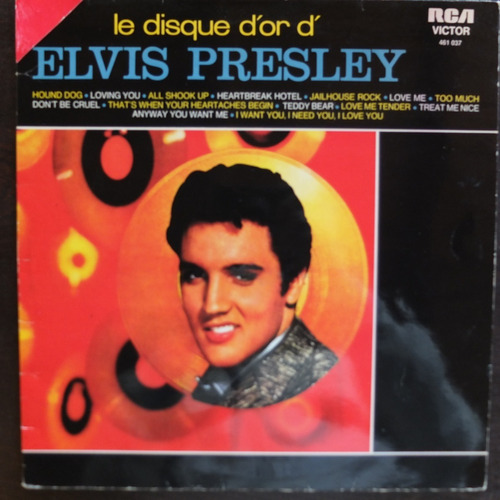 Vinilo Le Disque D'or D'elvis Presley Bte2