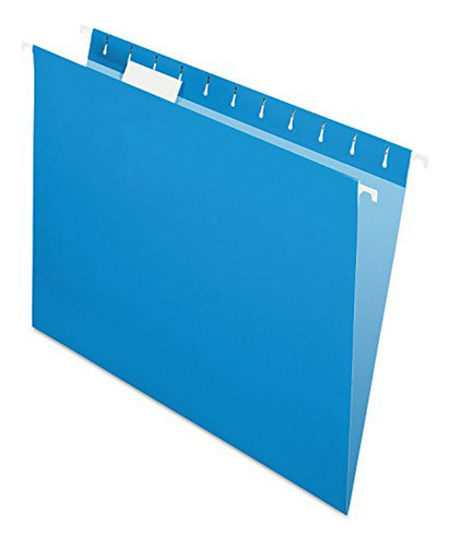 Carpetas Colgantes Recicladas Azules, Tamaño Carta