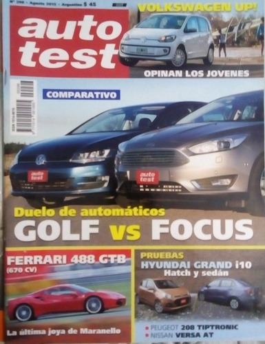 Auto Test 298 Duelo De Automaticos Golf Vs Focus (Usado)