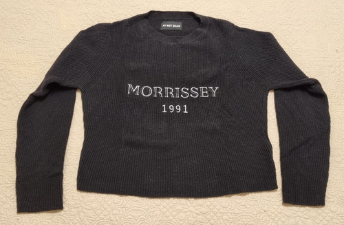 Sweater Morrissey Ay Not Dead Negro Talle 1