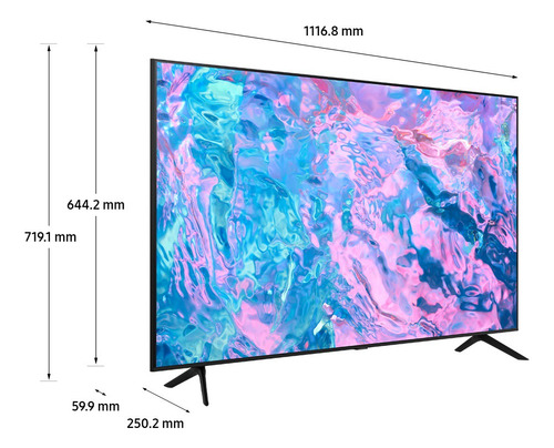 Televisor Samsung 50cu7000kxzl Crystal Uhd 50 pulgadas 2023