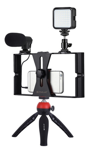 Puluz 4 En 1 Vlogging - Kits De Transmisión En Vivo, Color R