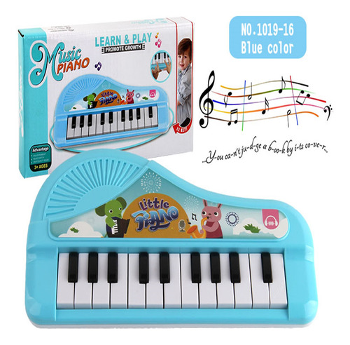 Teclado Eléctrico De Piano P Kids Puzzle Toys, Baby Mini P 7