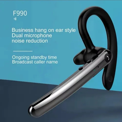 Auricular Manos Libres Bluetooth Ejecutivo Mod F990 Azul