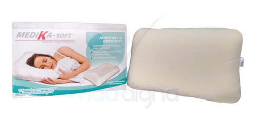 Imagen 2 de 5 de Almohada Ortopédica Confort Memory Foam
