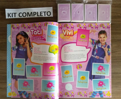 Album De Figurinhas Chiquititas 2013 Completo Para Colar (Usado)