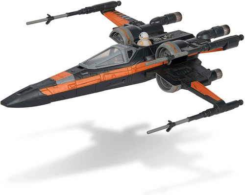 Star Wars Poe Dameron T-70 X-wing Caza Micro Galaxy Original