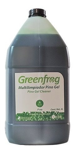  Multilimpiador Pino Gel 4 Lt Greenfrog. Vegano