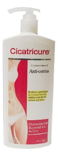 Cicatricure Crema Corporal Antiestrías Dosificador 400 Ml